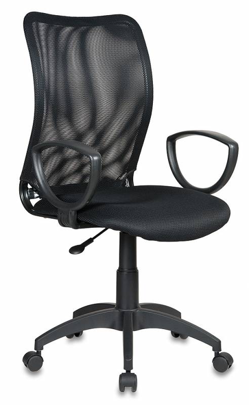 Кресло Бюрократ CH-599AXSN спинка черная сетка, сиденье черное