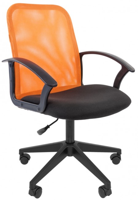 Кресло Chairman 615 оранжевая сетка