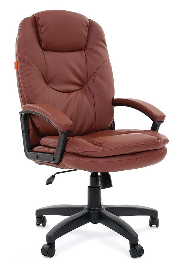 Кресло Chairman 668 LT экокожа коричневая
