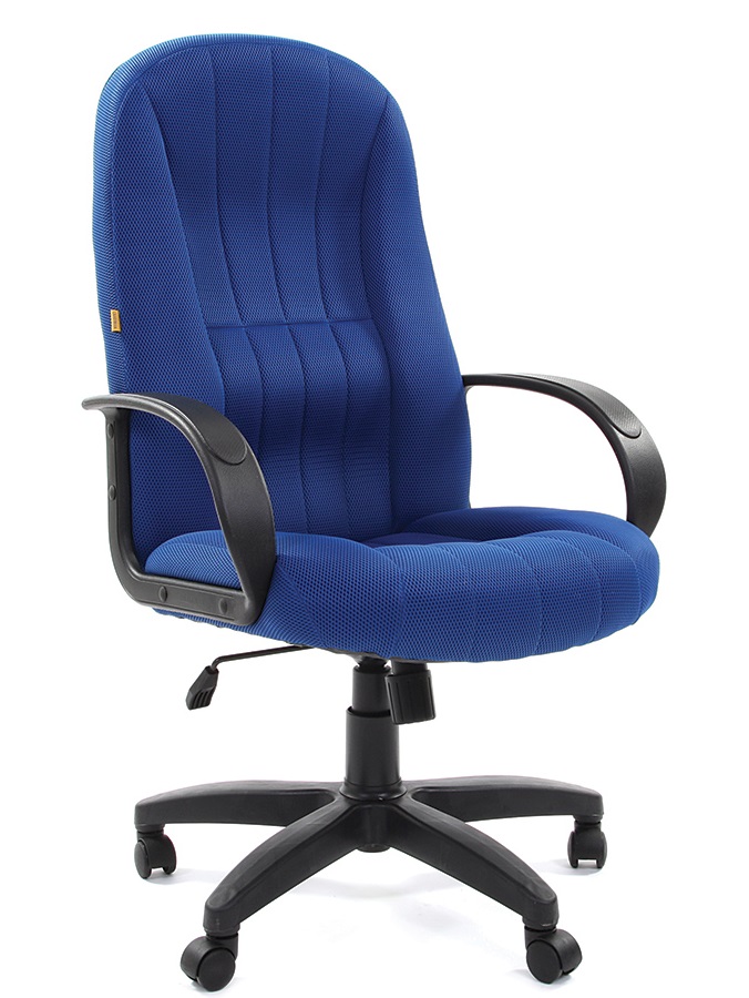 Кресло Chairman 685 ткань синяя TW10