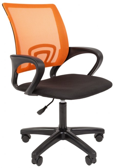 Кресло CHAIRMAN 696LT оранжевая сетка
