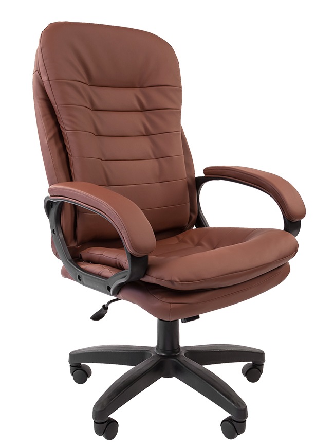 Кресло Chairman 795 LT экокожа коричневая