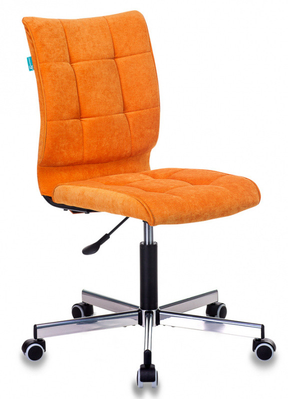 Кресло Бюрократ CH-330M ткань Velvet оранжевая