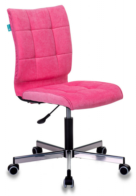 Кресло Бюрократ CH-330M ткань Velvet розовая