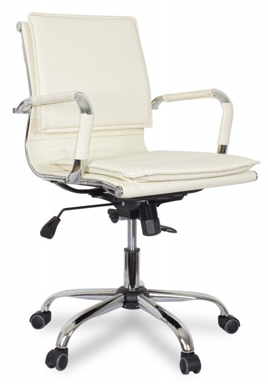 Кресло офисное XH-635B бежевая иск. кожа College