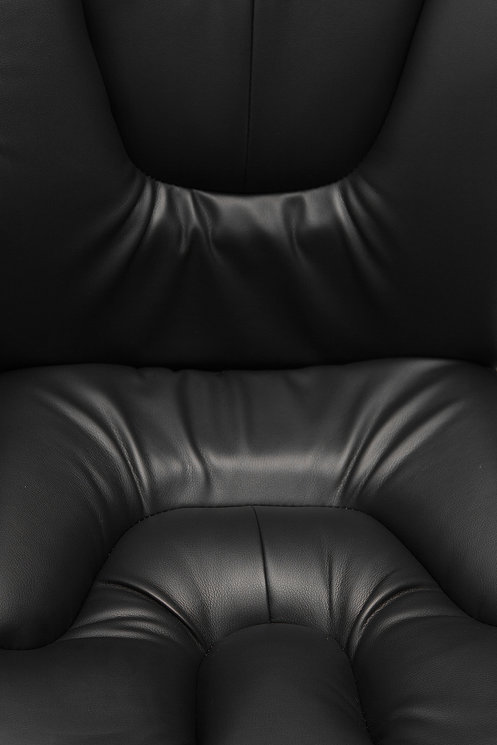 Кресло руководителя NEO2 Нео2 экокожа черная