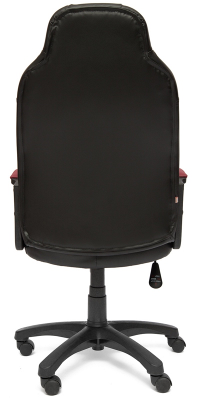 Кресло руководителя NEO2 Нео2 экокожа черная вставки бордо