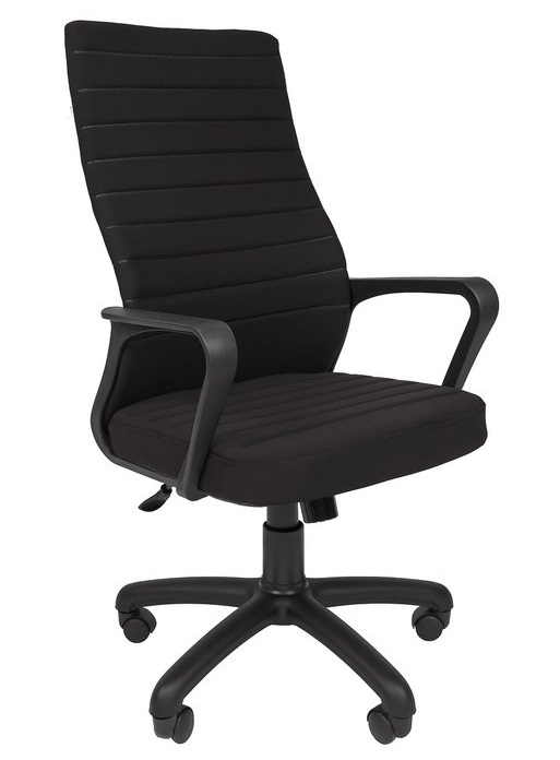 Кресло офисное РК-165 ткань S черная