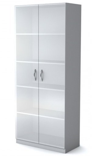 Шкаф широкий Simple Симпл серый